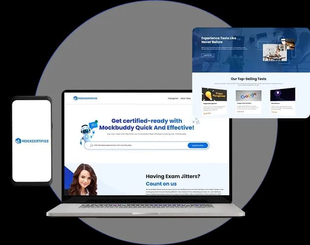 cell phone and desktop mockup of mockcertified 